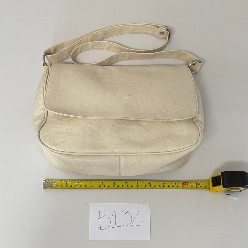 Moda Italia Venezia Leather Shoulder Bag - Vtg